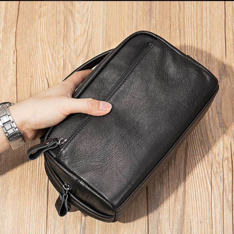 Leather Wallet Men - Luufan Men's Clutch Bag Soft Genuine