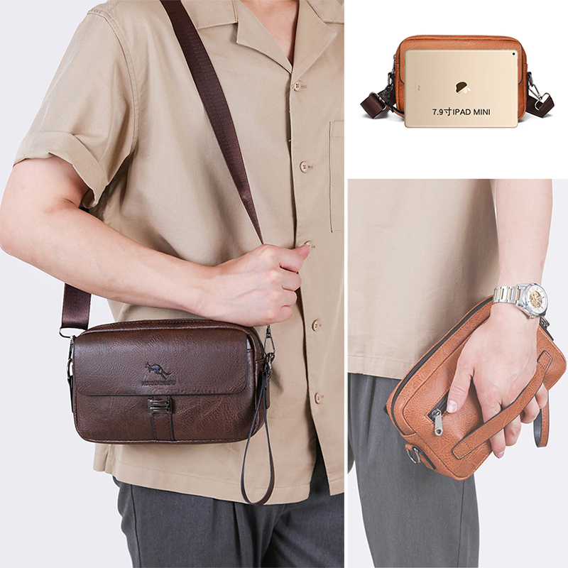 Leather Wallet Men - PU Leather Men'S Clutch Bag Wallet