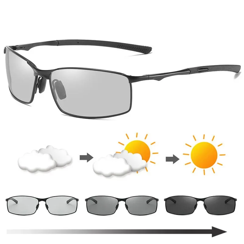 Photochromic Men Women Polariz - Sunglasses Uv400 recension och pris