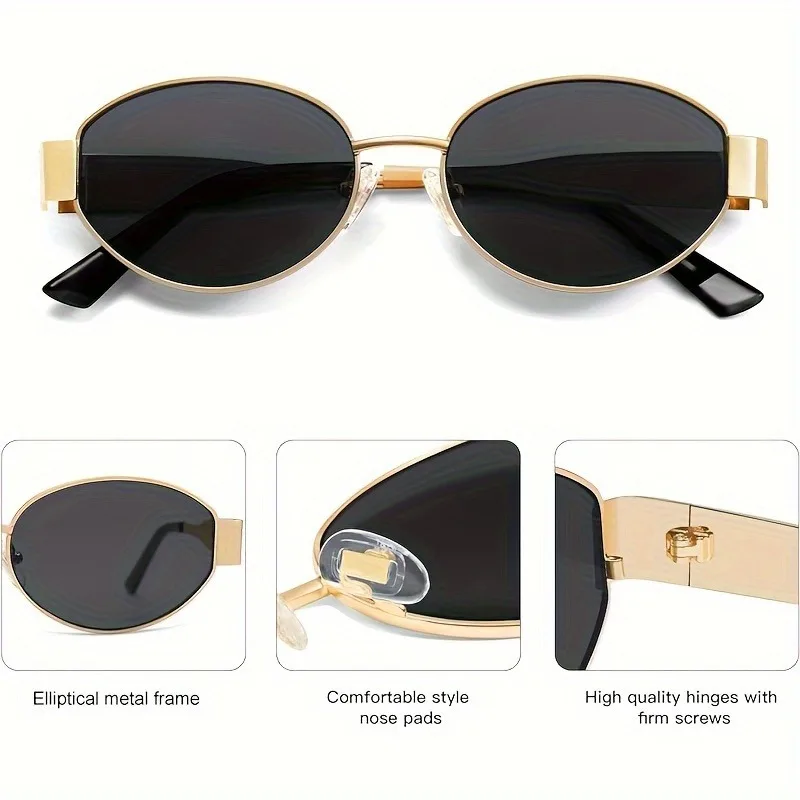 New Trendy Oval Sunglasses for - Designer Sunglasses recension och pris