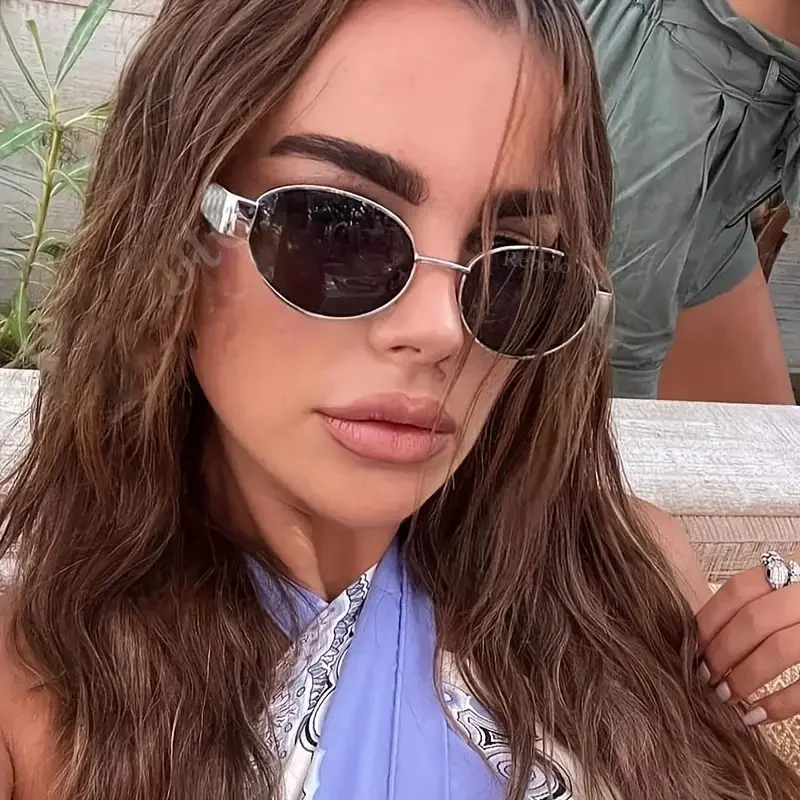 New Trendy Oval Sunglasses for - Designer Sunglasses recension och pris