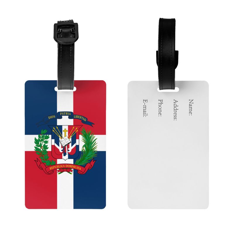 Dominican Republic Flag Patter - Travel Luggage Set recension och pris