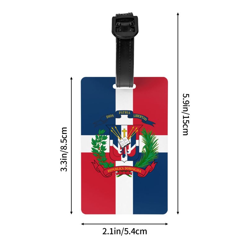 Dominican Republic Flag Patter - Travel Luggage Set recension och pris