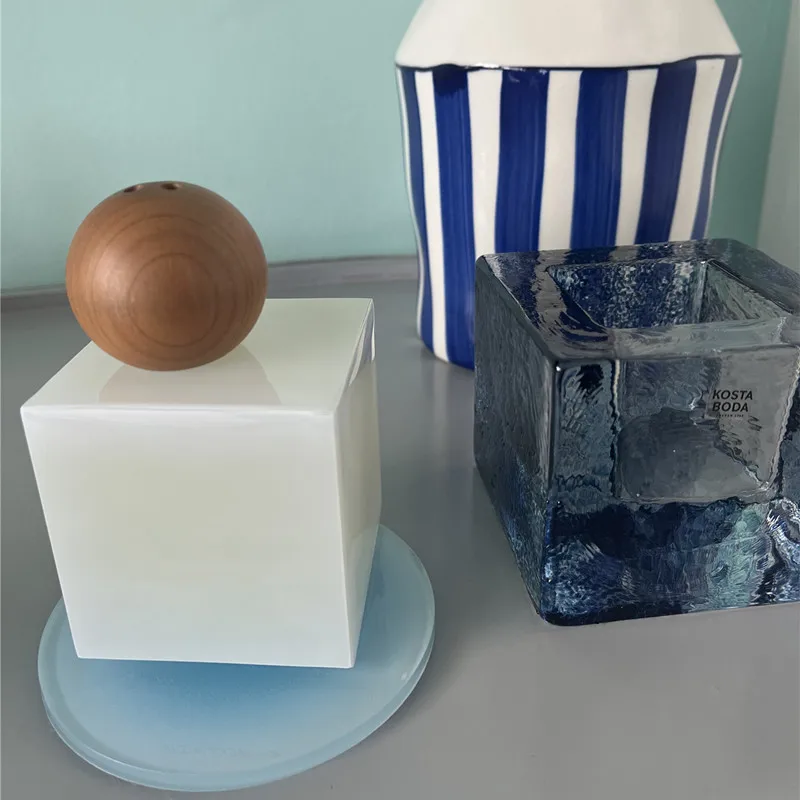 3/6pcs Ins Colour Gradient Acr - Marble Coaster Set recension och pris