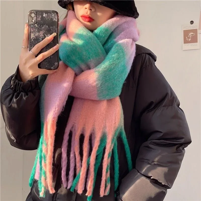 2026 Winter Thick Warm Scarf L - Cashmere Scarf recension och pris