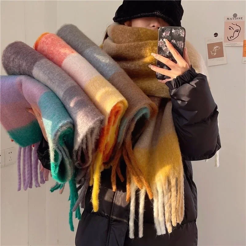 2026 Winter Thick Warm Scarf L - Cashmere Scarf recension och pris