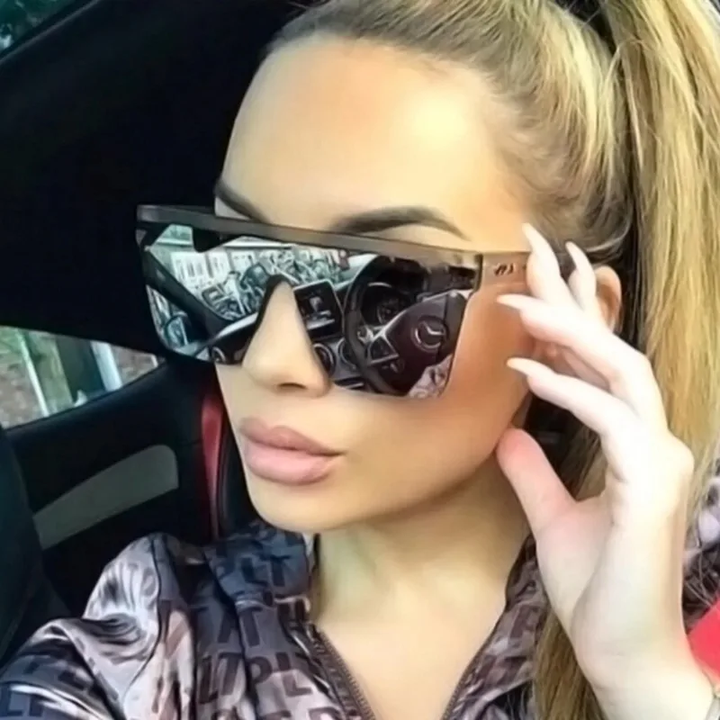 Fashion Oversized Square Brand - Sunglasses Uv400 recension och pris