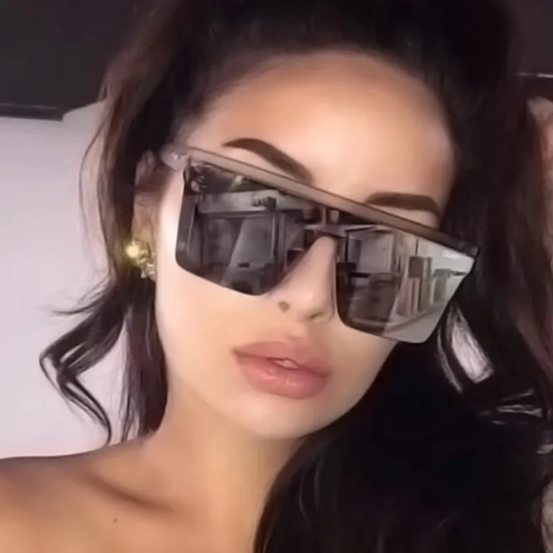 Fashion Oversized Square Brand - Sunglasses Uv400 recension och pris