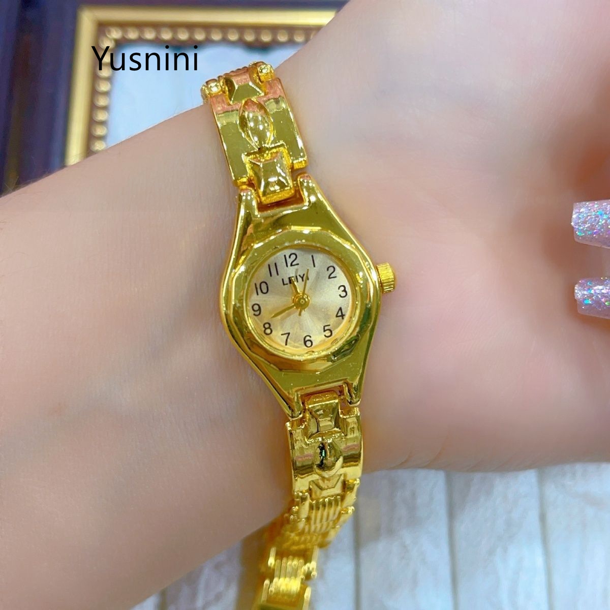 New Dubai Fashion High-End 24K - Gold Plated Jewelry recension och pris