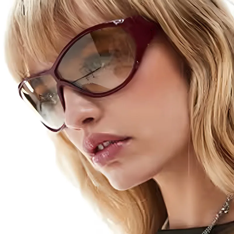 European and American Large Fr - Sunglasses Uv400 recension och pris