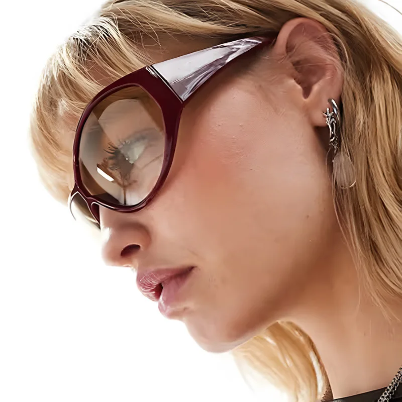 European and American Large Fr - Sunglasses Uv400 recension och pris