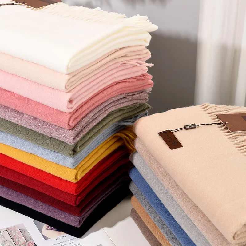 Classic Solid Imitation Cashme - Cashmere Scarf recension och pris