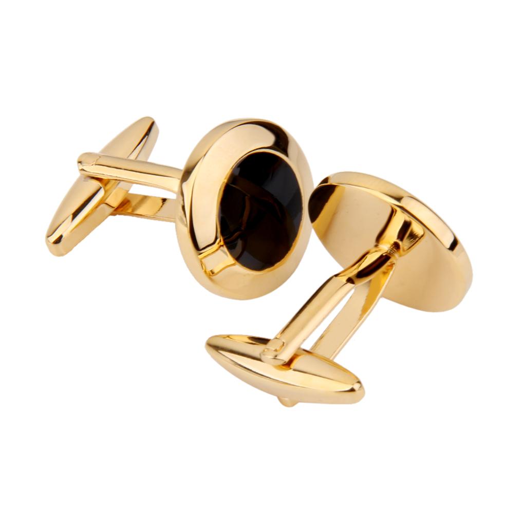 Men Cufflinks Luxury Set Gold  - Luxury Gift Set recension och pris