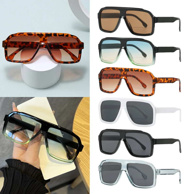1PCS Oversized Square Anti Lig - Sunglasses Uv400 recension och pris