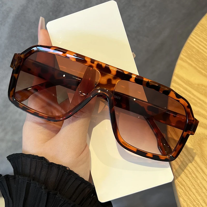1PCS Oversized Square Anti Lig - Sunglasses Uv400 recension och pris