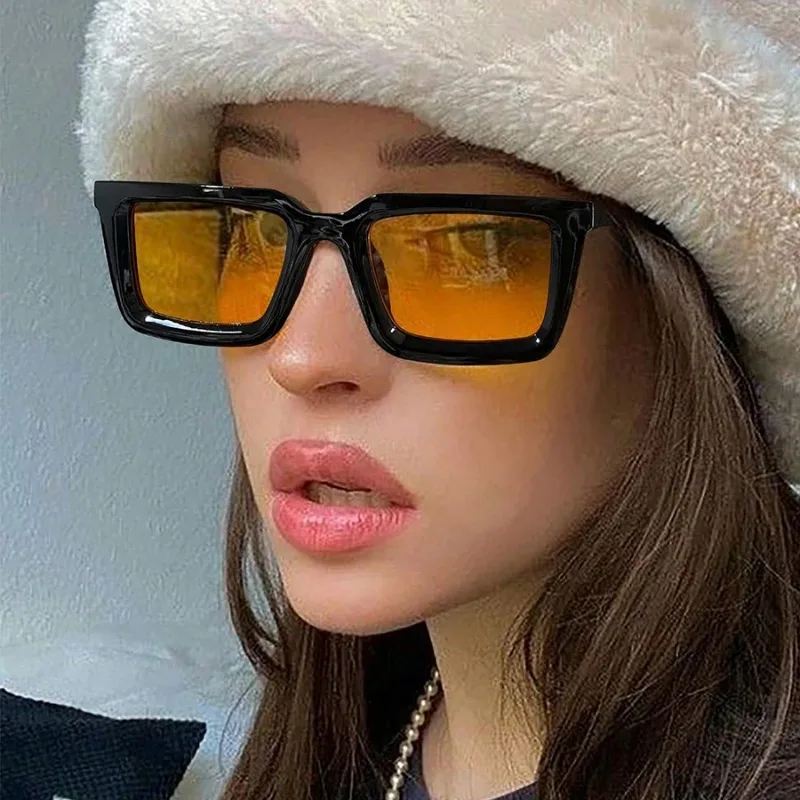 New Vintage Rectangle Sunglass - Sunglasses Uv400 recension och pris