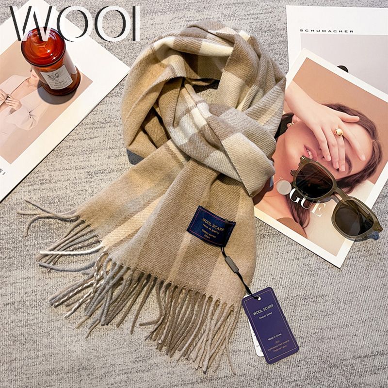Luxury British Wool Blending S - Cashmere Scarf recension och pris