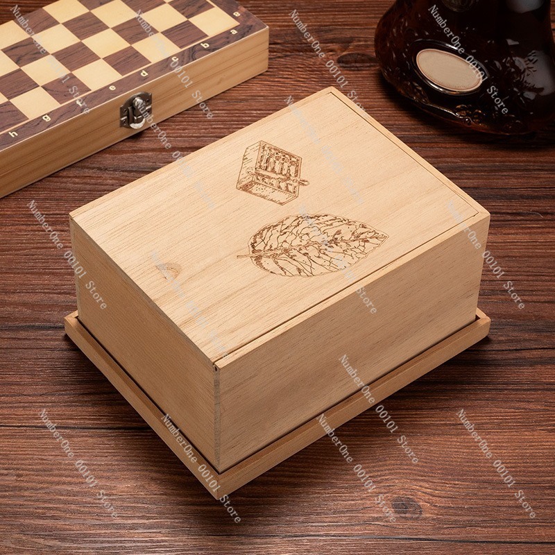 Premium Cedar Wood Cigar Humid - Premium Cigar Case recension och pris