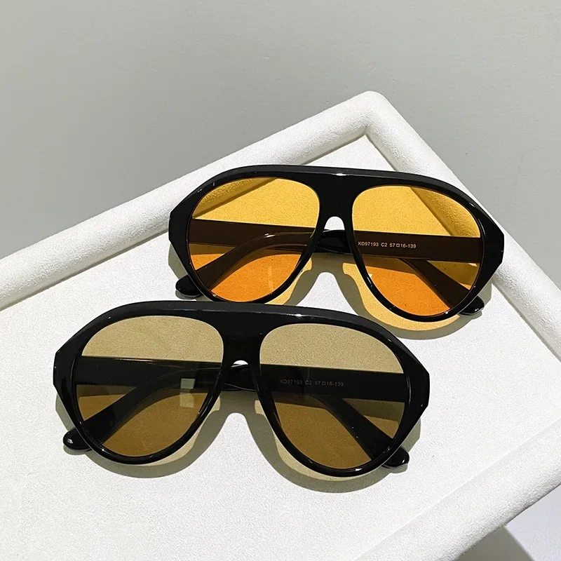 Fashion Oversized Pilot Sungla - Sunglasses Uv400 recension och pris