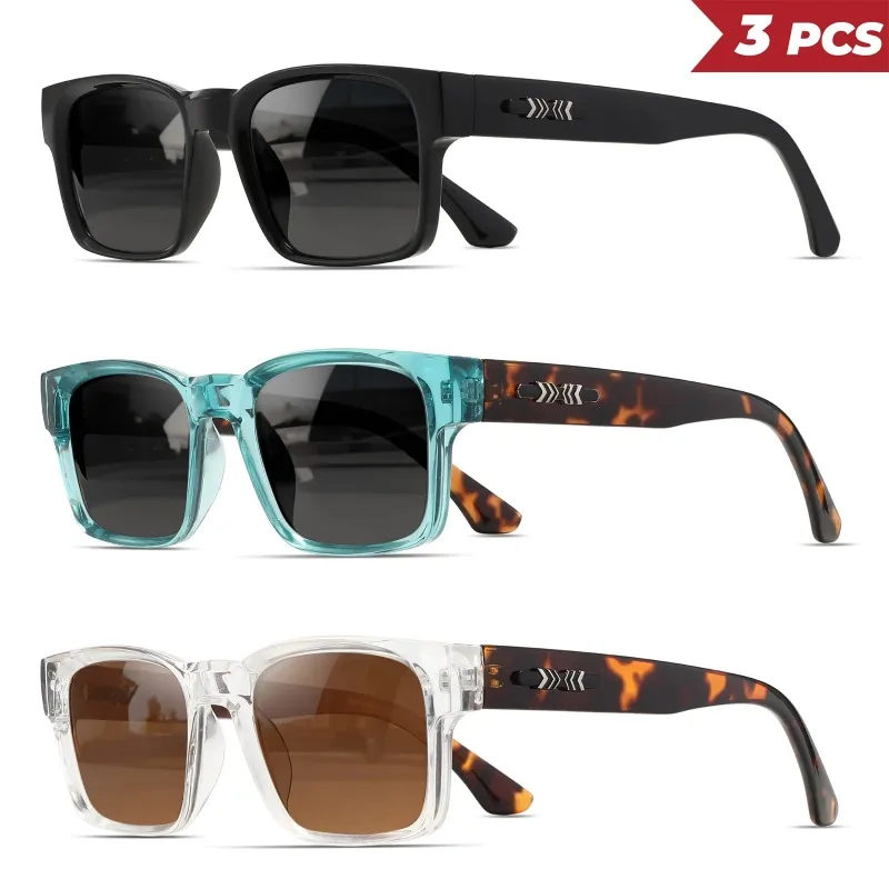 1/3PCS New Men Big Frame Vinta - Designer Sunglasses recension och pris