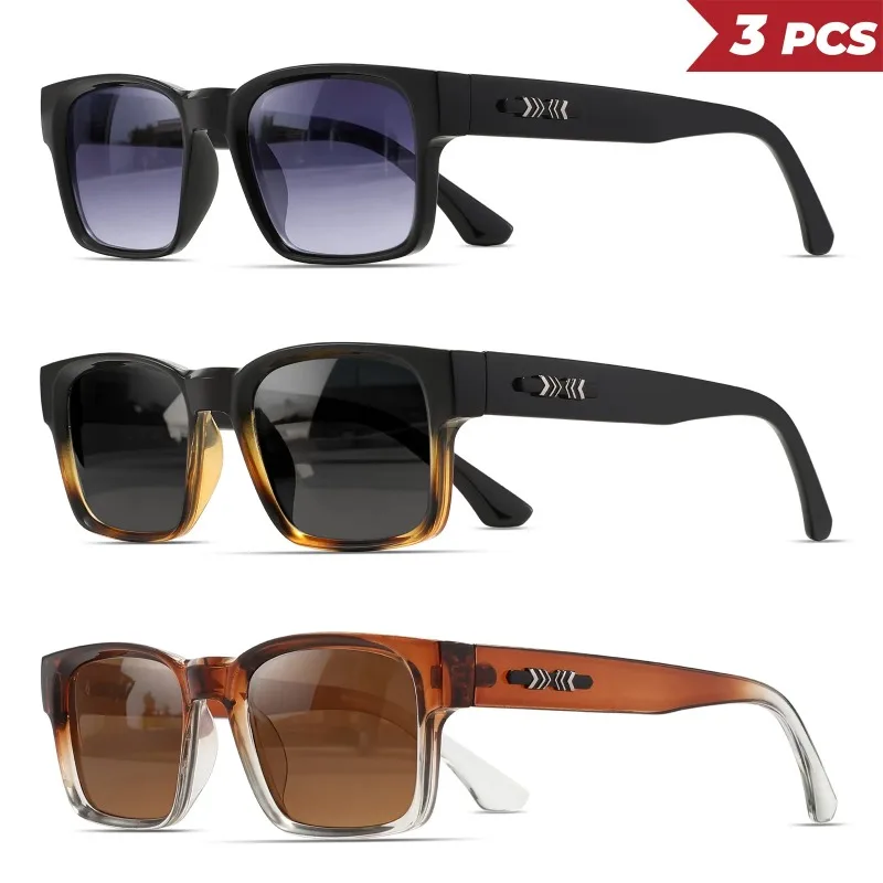 1/3PCS New Men Big Frame Vinta - Designer Sunglasses recension och pris