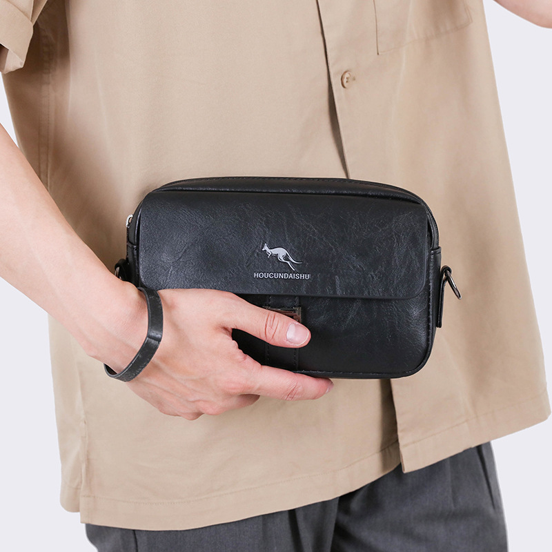 PU Leather Men'S Clutch Bag Wa - Leather Wallet Men recension och pris