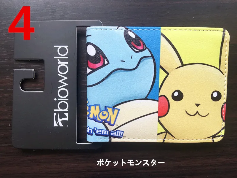 Hot Kawaii Pikachus Series Wal - Leather Wallet Men recension och pris