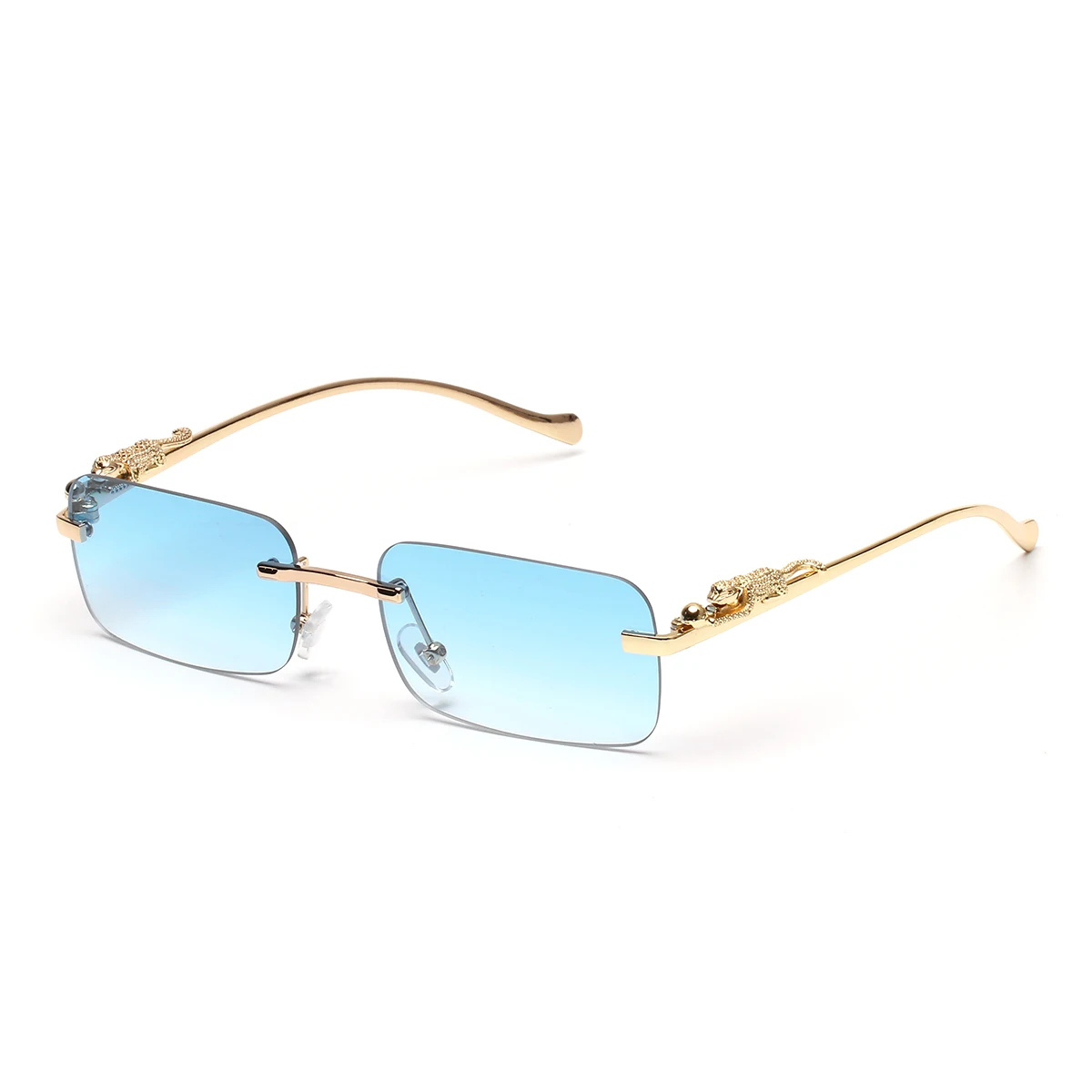 Rimless Sunglasses UV400 Fashi - Designer Sunglasses recension och pris