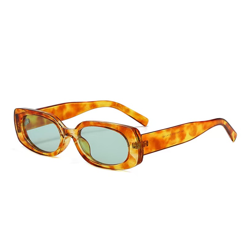 1pcs Light Luxury Rectangle Su - Sunglasses Uv400 recension och pris