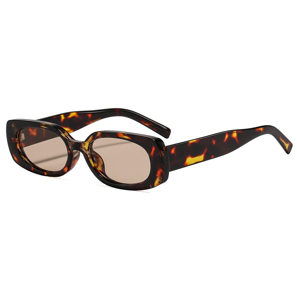 1pcs Light Luxury Rectangle Su - Sunglasses Uv400 recension och pris